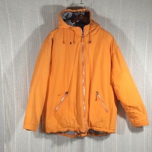 Vintage Ragazza Faded Orange Hooded Jacket